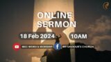 18th February 2024 | Be Courageous for God | Online Sermon