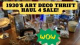 1930's Art Deco For Sale Thrift Haul Review