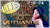 2-8-24 ULTIMA ONLINE | LIVESTREAM | UO Outlands BEST MMORPG 2024