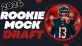 2024 Rookie Mock Draft (LANDING SPOTS INCLUDED) | Dynasty Fantasy Football 2024