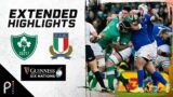 2024 Six Nations: Ireland v. Italy | EXTENDED HIGHLIGHTS | 2/11/2024 | NBC Sports