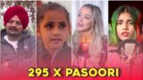 295 X Pasoori | 295 – Sidhu Moosewala, Harjot Kaur | Pasoori – Emma, Aish #shorts #trending #viral