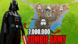 7 Million ZOMBIES vs Darth Vader's ISLAND FORTRESS! – UEBS 2: Star Wars Mod