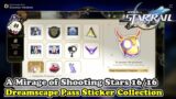A Mirage of Shooting Stars Sticker Collection Locations Honkai Star Rail (Dreamscape Pass Stickers)
