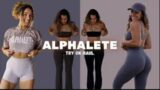 ALPHALETE AURA | try on haul