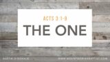 Acts 3:1-9 | "The One" | February 25, 2024 | Austin O'Donald