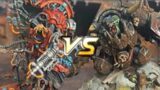 Adeptus mechanicus vs orks warhammer 40,000 battle report 10th edition daily dice