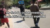 African American takes a walk around Johannesburg South Africa 2024