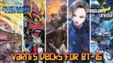 All Varni's Decks for the BT-15 Exceed Apocalypse Format | Digimon Card Game
