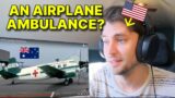 American reacts to Australia's Royal Flying Doctor Service