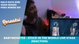 BABYMONSTER – STUCK IN THE MIDDLE LIVE STAGE (REACTION)