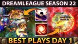 Best Plays Group Stage Day 1 – DreamLeague Season 22