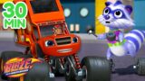 Blaze & AJ Stop Bad Guys to Save the Day! | 30 Minute Compilation | Blaze and the Monster Machines