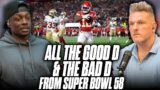 Breaking Down The Best D & Worst D From Super Bowl 58 | Everything DB