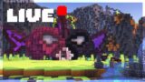 Building Undertale in Minecraft – Undynes Cave (Live)