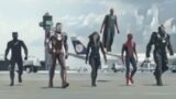 Captain America: Civil War – Cartoon Virsion | Airport Battle Real Vs Animated| Marvel Movies clips.