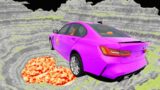 Cars vs Leap of Death Lava Pit Realistic Crashes  629 – BeamNG.drive | Gameweon