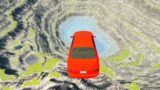 Cars vs Leap of Death Realistic Crashes BeamNG drive #107 | BeamNG