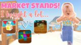 Checking Out *MARKET STANDS* + Buying Stuff! – Ep. 9 | Wild Horse Islands