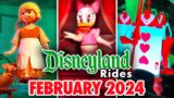 Disneyland Rides – February 2024 POVs [4K 60FPS]