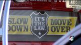 Dozens of tow trucks drive across Acosta Bridge, bring awareness to ‘Move Over Law’