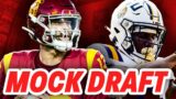 Dueling 2024 NFL Mock Drafts | Jayden Daniels To Washington? Jared Verse To Atlanta?
