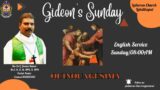 ENGLISH SERVICE, GIDEON'S SUNDAY, LUTHERAN CHURCH || 11-02-2024 || Lakdi-ka-pool, Hyderabad