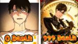 Every time He Dies He LEVELS UP!! To Become The SSS Rank hunter ( Manhwa Recap )