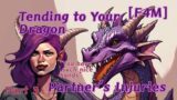 [F4M] Tending to Your Dragon Partner’s Injuries: Female Dragon X Knight Listener (Part 3)
