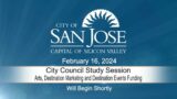 FEB 16, 2024 |  City Council Study Session- Arts, Destination Marketing & Destination Events Funding