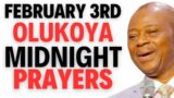 FEBRUARY 3, 2024 – DR D.K OLUKOYA MIDNIGHT PRAYERS – OPEN DOORS & DIVINE SPEED