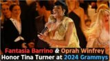 Fantasia Barrino & Oprah Winfrey Honor Tina Turner at 2024 Grammys