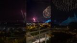 Fireworks from 8 stories up #shorts #disney