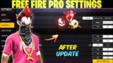 Free Fire Control Settings | Free Fire Pro Settings 2024 | Player 07