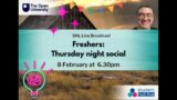 Freshers: Thursday night social – 8th February 2024