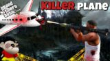 GTA 5 : Franklin and Shinchan can Stop Scary Killer Plane in (GTA V MOD)