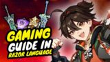Gaming full GUIDE but in Razor language! | Genshin Impact