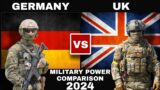 Germany vs UK Military Power Comparison 2024 | UK against Germany 2024 |