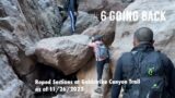 Goldstrike Canyon Trail – Roped Sections