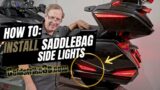 Goldstrike Saddlebag Side Lights Installation for 2018-newer Honda Gold Wings