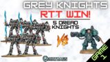 Grey Knights Win an RTT Game 1 vs Votann | Competitive Leviathan | Warhammer 40k Battle Report