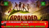 Grounded – 100% Achievement Guide *EASY CHEESY Method* (5 Minute Completion) FREE On Gamepass!