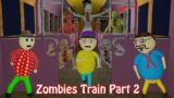 Gulli Bulli In Zombies Train Part 2 | Railway Station | Gulli Bulli | Make Joke Horror