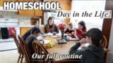 HOMESCHOOL DAY IN THE LIFE! | OUR FULL ROUTINE | MATH, READING, LA, SCIENCE, UNIT STUDIES, BIBLE