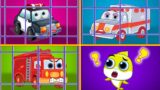 Help To The Rescue Cars | JoJo Rhymes And Baby Shark Kids Songs