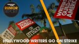 Hollywood Writers Go On Strike Affecting Production On Many Shows +More