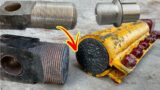 How Diligent Mechanic Repaired 2 Pieces Broken  Truck Balancing Rod With Using Strange Thread piece