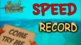 How i made the SPEED RECORD in Sea of Thieves
