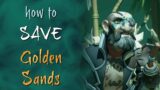 How to save Golden Sands Outpost during the Lost Sands Adventure | Sea of Thieves