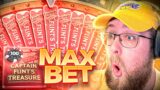 I HIT A MAX BET ON TREASURE ISLAND’S TOP GAME SHOW! (PROFIT!)